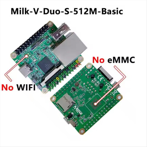 Milk-V Duo S 512MB RISC V Linux Development Board SG2000 Milk-V-Duo-S- 2