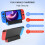 Portable Charging Dock Station Base with 4K -Compatible Adapter/USB 2. 4