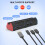 Portable Charging Dock Station Base with 4K -Compatible Adapter/USB 2. 9