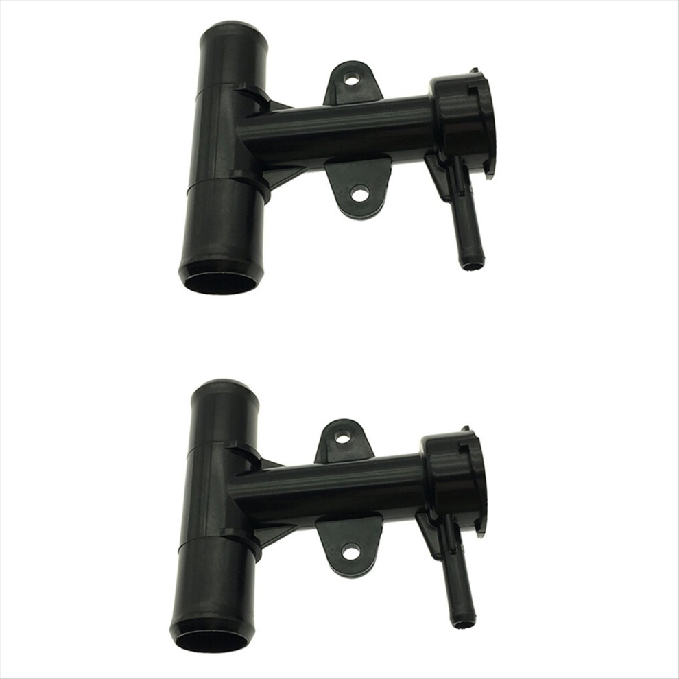 2 Pcs Car Radiator Filler Neck 21418-1Hk3a For 1.6L 2012-2019 March 20 Black 4852430067124