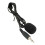 Universal Car Radio 3.5MM Audio AUX Input Bluetooth Microphone Cable f 6
