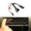 Universal Car Radio 3.5MM Audio AUX Input Bluetooth Microphone Cable f 3