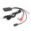 Universal Car Radio 3.5MM Audio AUX Input Bluetooth Microphone Cable f 4