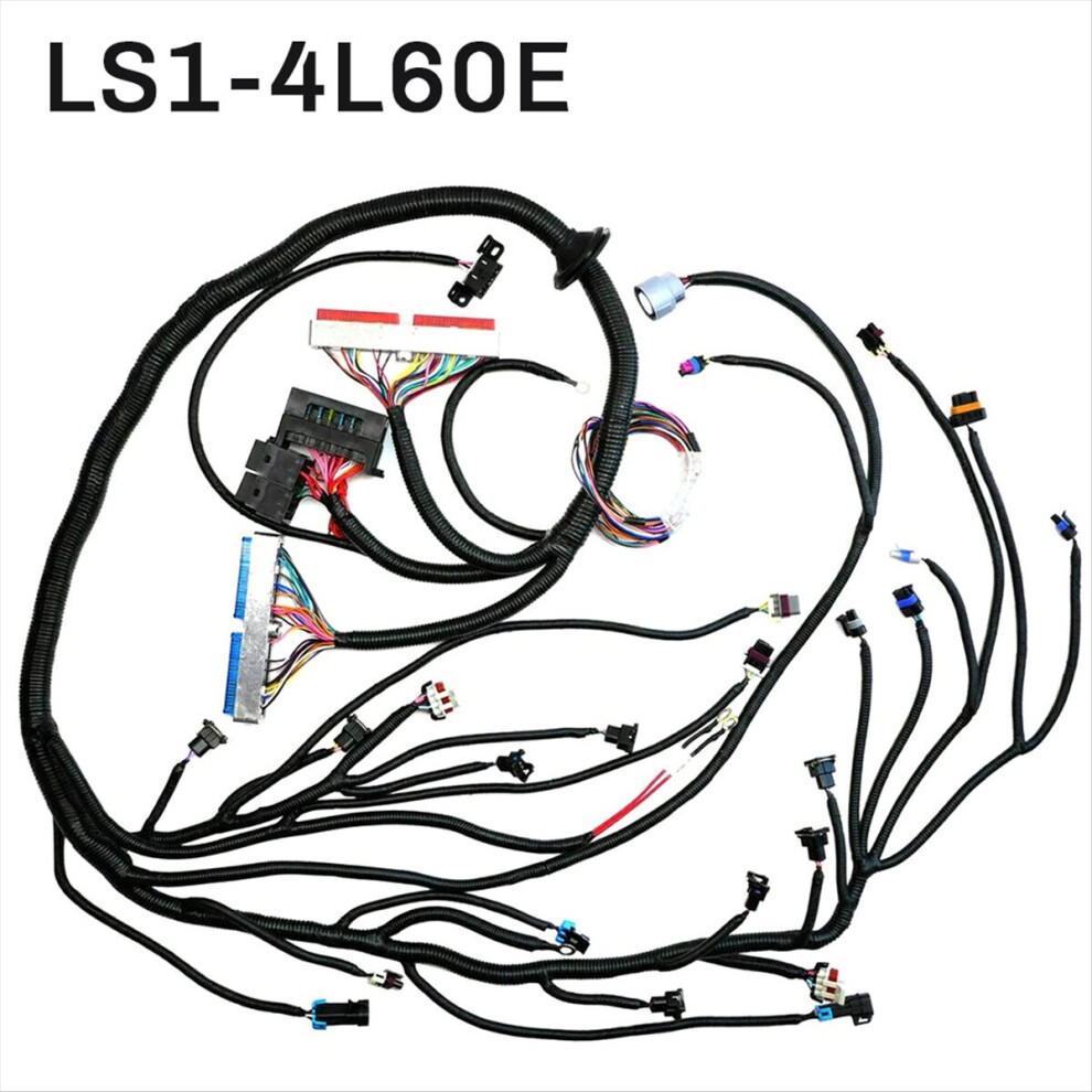 Ls1 4L60e / Ls1-4L60e Stand Alone Wiring Harness For Swap 4.8 5.3 6.0 4852430073606