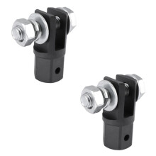 Conjunto de 2 adaptadores tipo tesoura de 1/2 polegada para uso com chave de impacto ou de acionamento.