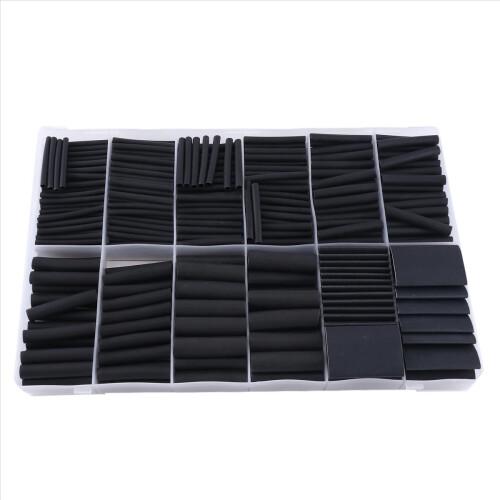 Kit de 400 gaines thermorétractables adhésives, rapport de compression 3:1, qualité marine. 2