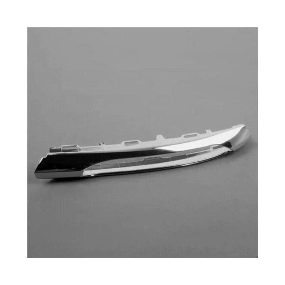 Front Bumper Fog Grille Cover Chrome Trim Molding Kits For W212 Light 4852430086026
