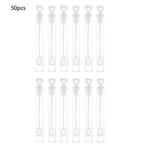 50 τεμάχια μπουκάλια σαπουνιού Love Stick Tube Bubble, δώρα γενεθλίων Δεκέμβριος 2