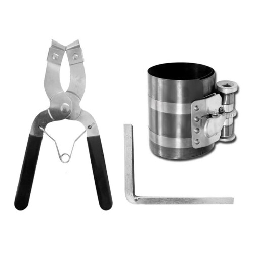 1 Satz Kolbenring-Kompressor-Ratschenzange 53 mm - 175 mm 1