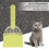 1Set Kattenbak Schep Met Houder ABS Lichtgewicht En Duurzaam 10
