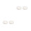 4Pcs White Cloud Hanging Ornaments Easy DIY Pendant for Nursery Decor 3