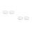 4Pcs White Cloud Hanging Ornaments Easy DIY Pendant for Nursery Decor 2