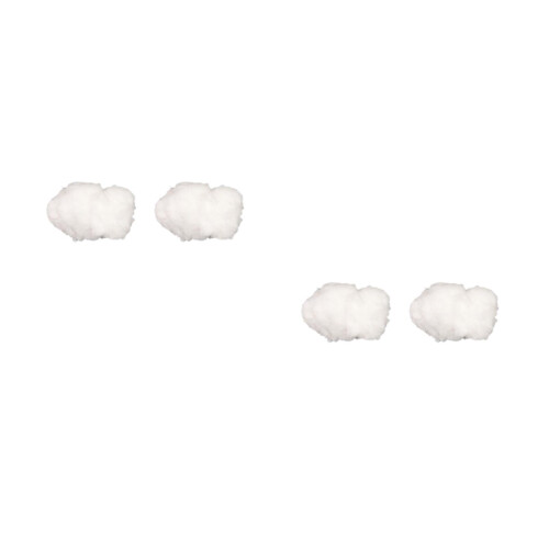 4Pcs White Cloud Hanging Ornaments Easy DIY Pendant for Nursery Decor 1