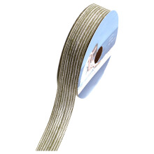 3 15 Yards Leinenwebband Grasgrün Weiß Für Basteln