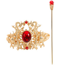 3Stk Vintage Damen Haarnadel Feiner Haarclip Hanfu Haarschmuck