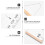 1Set Baby Height Ruler Durable Measurement Hanging Chart White 8