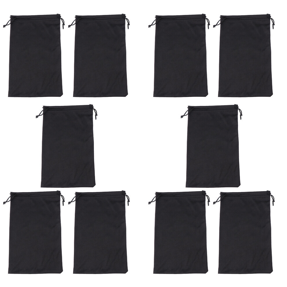 Solustre Black 125 Pcs Portable Ski Goggles Storage Bags