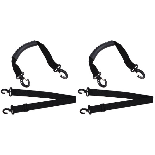 4 Pcs Portable Ski Boot Carry Strap For Snowboard Hand Transport 1
