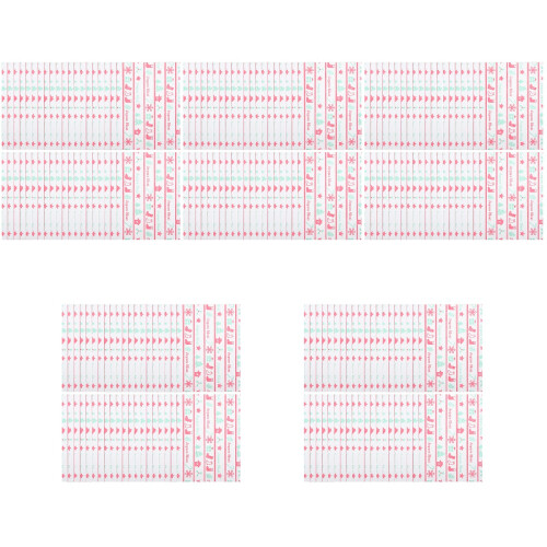 2500 Sheets Christmas Candy Wrappers For Nougat Chocolate Sweets 2