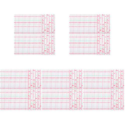 2500 Sheets Christmas Candy Wrappers For Nougat Chocolate Sweets 1