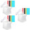 3 Sets Folding Light Box With 6 Backdrops For Jewelry Watch Toy 7