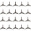 (Twenty packs) 20 Piece Tire Puncture Triangle Nail Spikes Bulk Security Solution 1