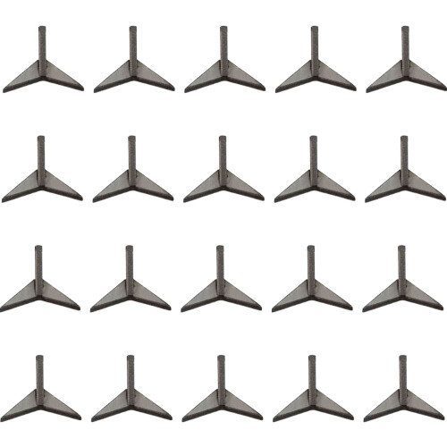 (Twenty packs) 20 Piece Tire Puncture Triangle Nail Spikes Bulk Security Solution