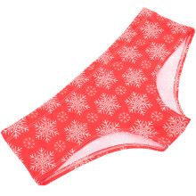 Christmas Theme Breathable Briefs For Women Girls