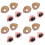20 Pezzi Occhi Per Fai Da Te Splendidi Peluche 6