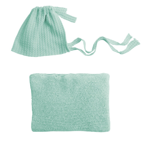 Set Fascia Elasticizzata, Cappellino E Coperta Per