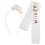 1Set Completa Rosa Gold in E Per Compleanno 4