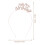 1Set Completa Rosa Gold in E Per Compleanno 3