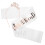 1Set Completa Rosa Gold in E Per Compleanno 9