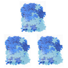 15Pacotes Confetes Azul Urso Para Decoração Baby Shower E Festa