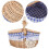 Cesta De Rattan Natural Com Tampa 4