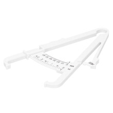 Plastic Handheld Body Fat Caliper for Men and Women, Unisex Skinfold Measurement Tool