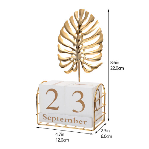 Conjunto De Escritório Com Calendário Para Decoração 1