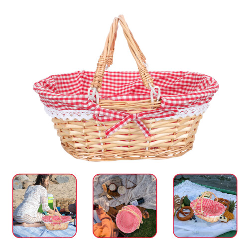 Cesta De Natural Com Tampa 2