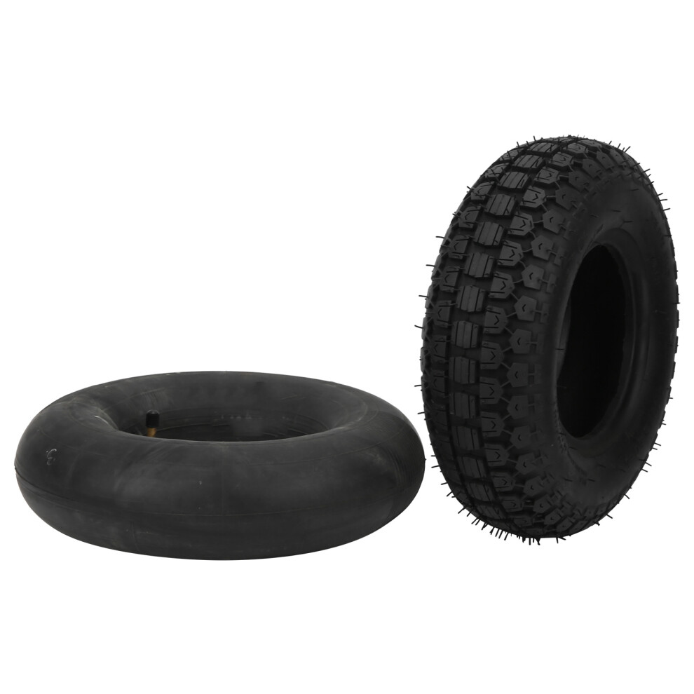 4.10/3.50Â6 Rubber Inner Tube For Trolleys Mowers & Scooters 8381359656073