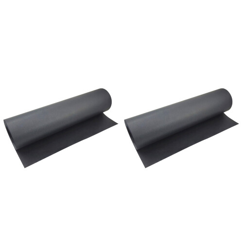 2 . Kraftpapier - Blumenverpackungsfolie Schwarz 1