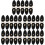 25 Paren Pu Leer Toggle Gespen Riemboutjes Jas Sluiting 3