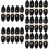 25 Paren Pu Leer Toggle Gespen Riemboutjes Jas Sluiting 8
