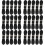 30 Paren PU Leren Toggle Gespen Riemboutjes Jas Sluiting 8