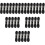 30 Paren PU Leren Toggle Gespen Riemboutjes Jas Sluiting 9