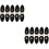 10 Paren Pu Leren Toggle Gespen Kledingriem Met Knopen Sluiting 7