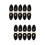 10 Paren Pu Leren Toggle Gespen Kledingriem Met Knopen Sluiting 8