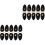 10 Paren Pu Leren Toggle Gespen Kledingriem Met Knopen Sluiting 4