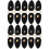 10 Paren Pu Leren Toggle Gespen Kledingriem Met Knopen Sluiting 6