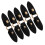 10 Paren Pu Leren Toggle Gespen Kledingriem Met Knopen Sluiting 10