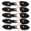 10 Paren Pu Leren Toggle Gespen Kledingriem Met Knopen Sluiting 11